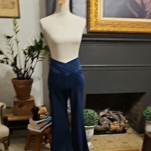 Elegant Blue Women's Pants